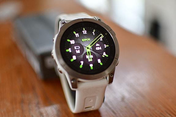 Garmin epix Gen 2 Sapphire 47 mm, titan, 3 armband och kvitto image 2