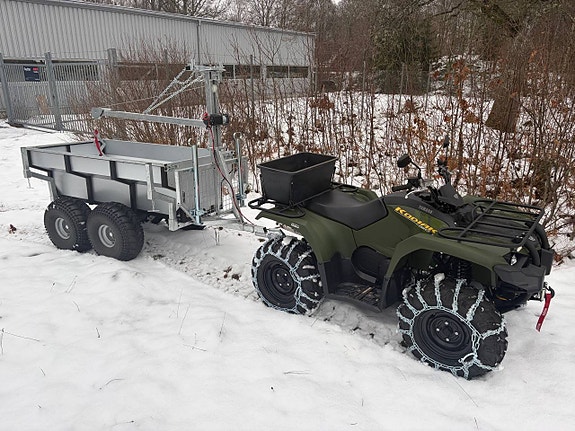 Nyvab´s Torpaskjutset med Yamaha 450 Kodiak IRS Traktor A