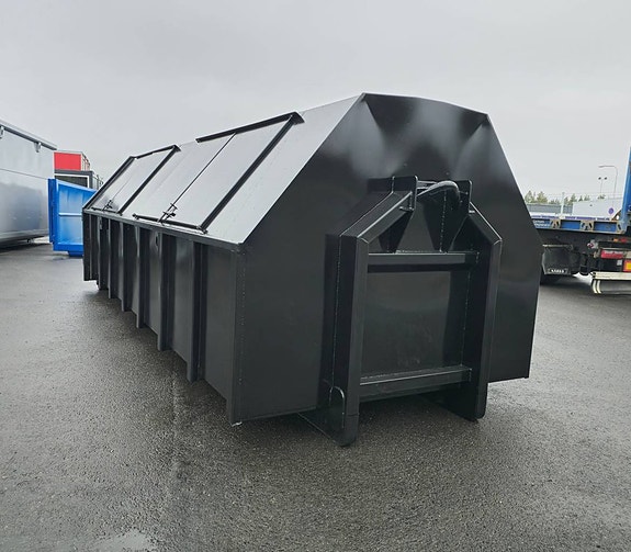 Fincumet Täckt Lastväxlarflak 20m3