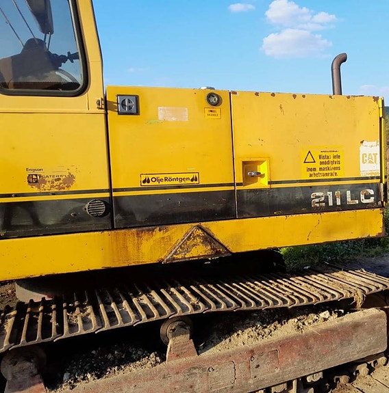 Caterpillar 211LC original renoverad slutväxel