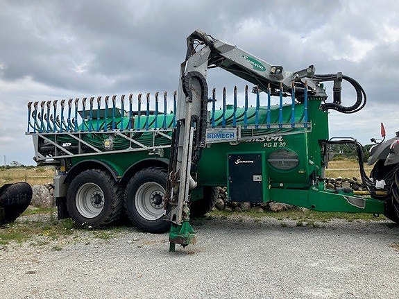 Inkommande maskiner hos Samson-Agrolize