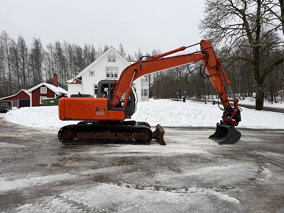 Hitachi ZX130 Rotortilt Svab Schaktblad C-smörj