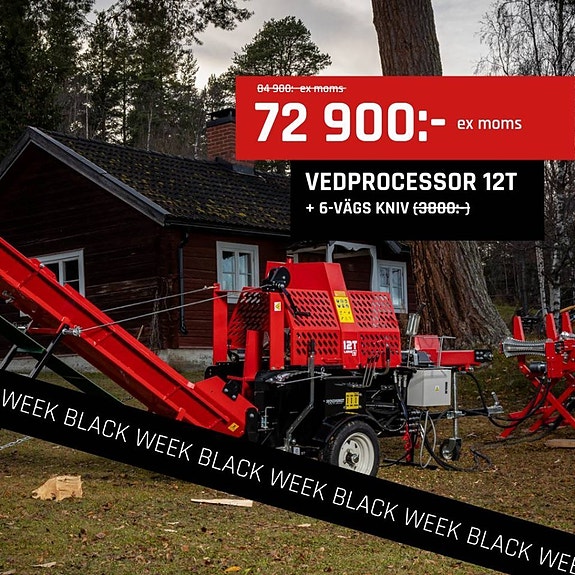 Vedprocessor 12T - Bensin | Skogsverket