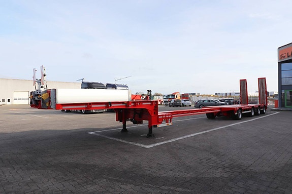 Kel-berg S604H maskin trailer H ramper Fullstyrd