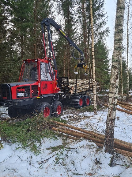 Terri 3 CW Kombimaskin + Log Max 2000T