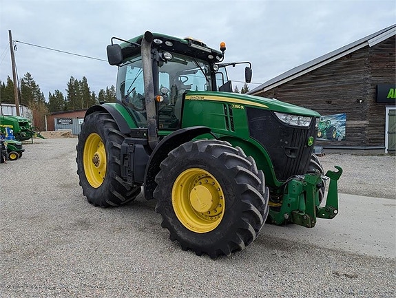John Deere 7280R med frontlyft