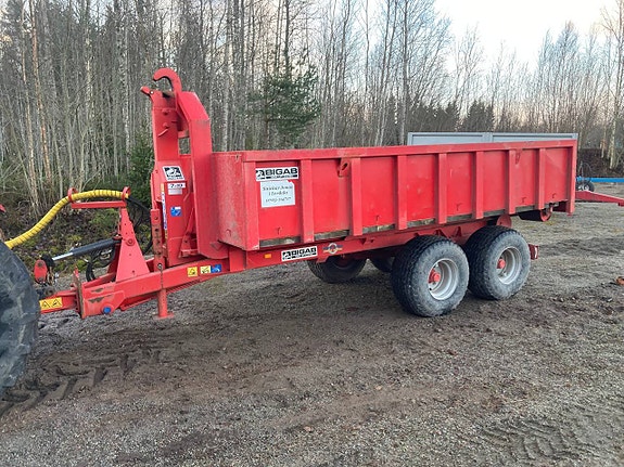 Bigab 7-10 krokkärra med schaktflak