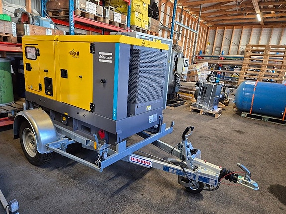 Reservkraft generator Atlas Copco QAS 30 Steg 5