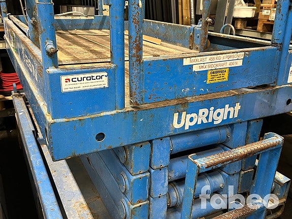 UpRight X26N Saxlift (ej fungerande, REP-OBJEKT) (113347)