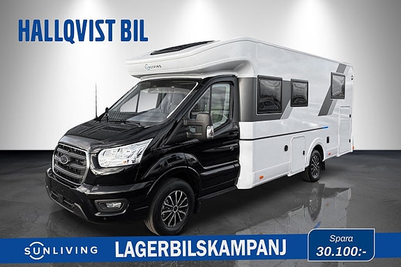 Sun Living S75SL Automat Långbädd Adaptiv Farthållare LAGERBIL