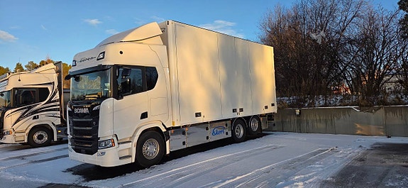 Ny Scania R560B6x2NB Skåpbil Omg leverans  Ekeri