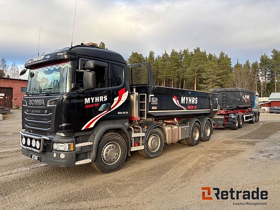 Kassettbilsekipage Scania R730 8X4