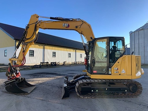 CAT 307.5 grävmaskin, sv-såld, rototilt m grip
