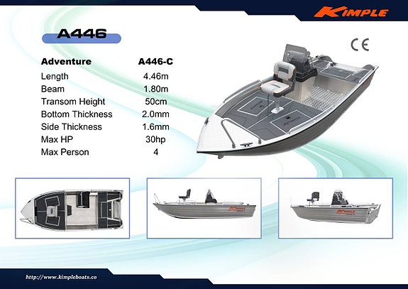 Kimple A446-C & Tohatsu 30 hk 4-takt -2026 7 of 7