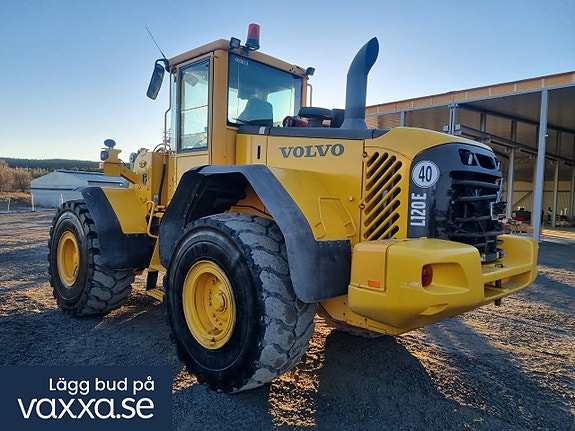 Hjullastare Volvo L120E med Våg
