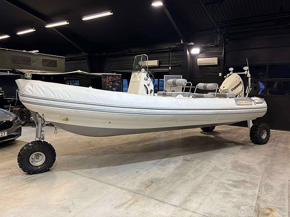 Sealegs 7.1 Amfibiebåt Alu Evinrude 150HK 2 of 12