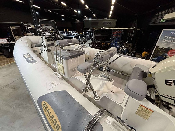 Sealegs 7.1 Amfibiebåt Alu Evinrude 150HK 6 of 12