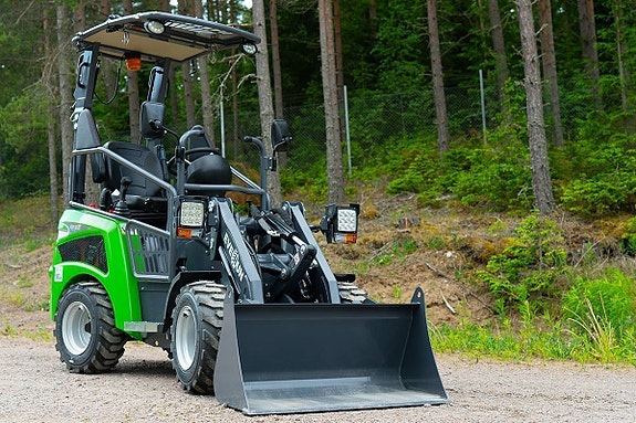 NY! EVERUN ER08E Hjullastare - Kompaktlastare - ELDRIVEN