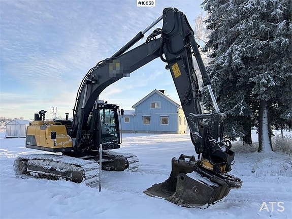 Volvo EC 160 DL, Grävsystem, rotor och planerskopa (699,000:
