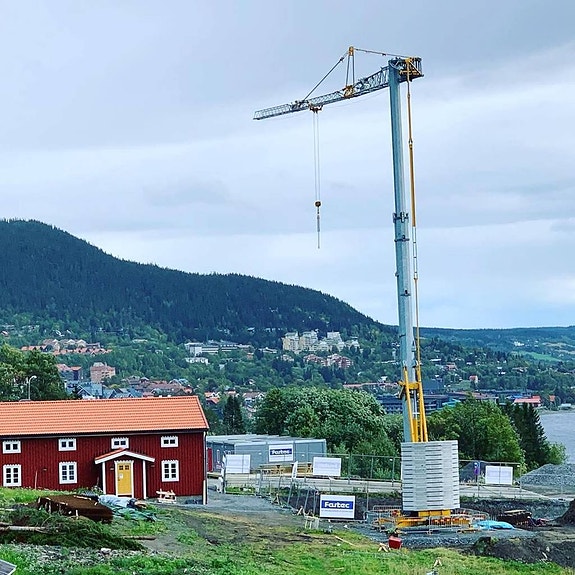 Byggkranar  UTHYRES Potain IGO50 Hup40-30  MB13