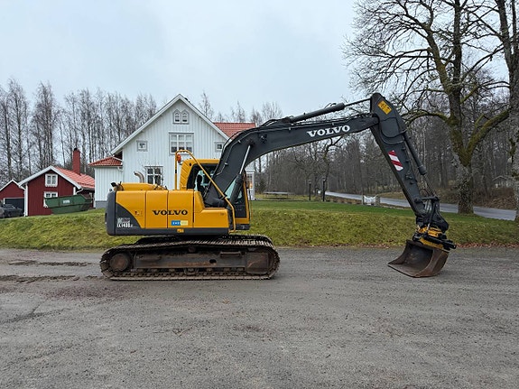 Volvo EC140BLC Rotortilt Grip Värmare C-smörj Bandstyrning