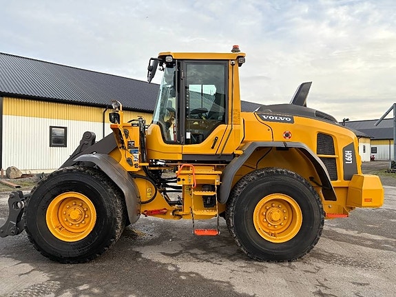 Volvo L60H lastmaskin, lockup, spakstyrning, 4 spak