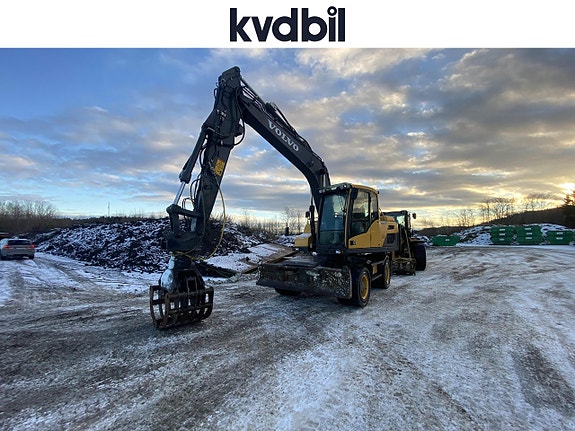 Volvo EW140D Hjulgrävare med gripklo