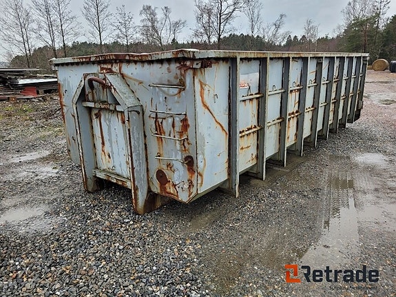 Lastväxlarflak ca 22 kubikmeter