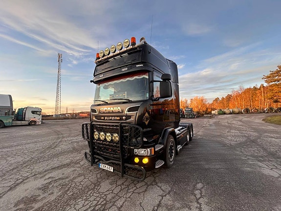 Scania Dragbil R 520 Mycket välskött och fullutrustad