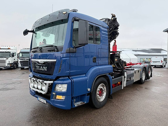 KRANVÄXLARE MAN TGS 26.480 STYRBAR BOGGI EURO 6