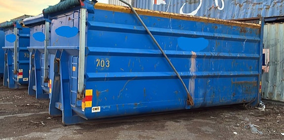 Lastväxlarflak CMT 35m3 med CrankCover 3st