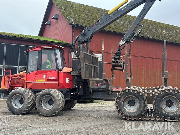 Skotare Valmet 860.3 med rotor och grip