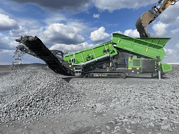 Grovsorterare Colt 1600, Hybrid eller Dieseldrift