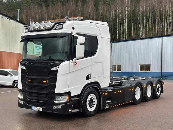 SCANIA NEXTGEN R770 ÅR 2021 V8 LASTVÄXLARE TRIDEM