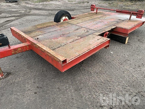 Reparationsobjek Maskintrailer Egen tillverkad 12 ton