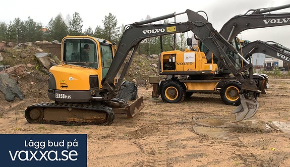 Volvo ECR58 Plus Bandgrävare – 2011