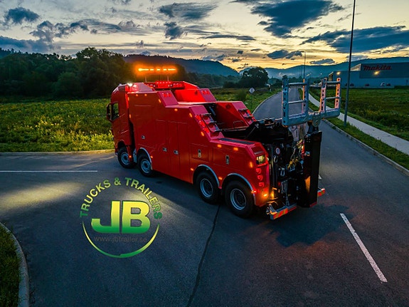 Bärgningsbil - Tungbärgare för leverans