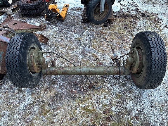 Hjulaxel fjädrad/bromsad Okänt