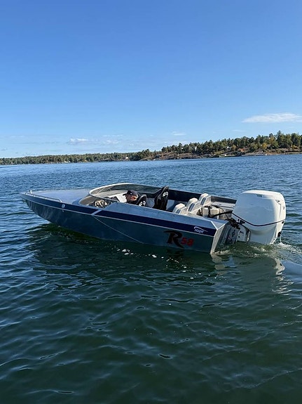 HÖSTPRIS - Hape 580 Raptor 1 of 1 Evinrude 300 HK -09 12 of 12
