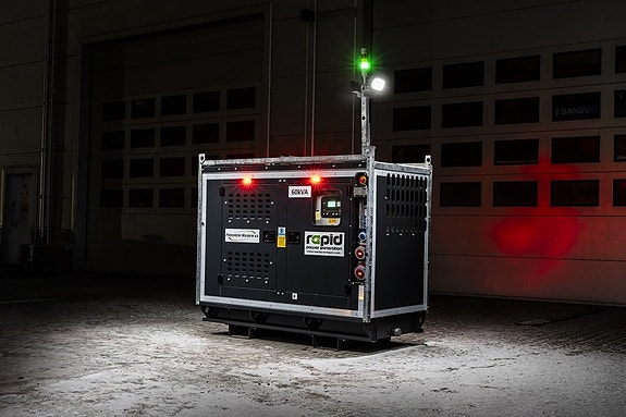 Generatorpaket / Genset / Elverk 60-90 kVA