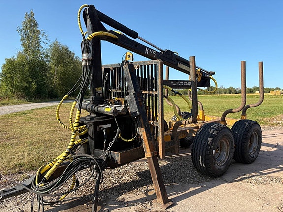 Skogsvagn Moheda M101 med K45 kran