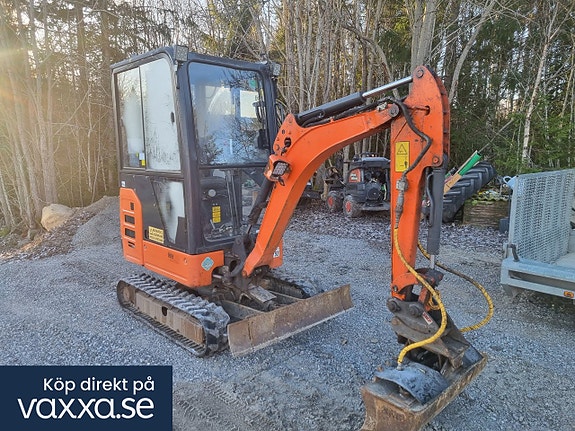 Grävare Hitachi XZ19 "Välutrustad"