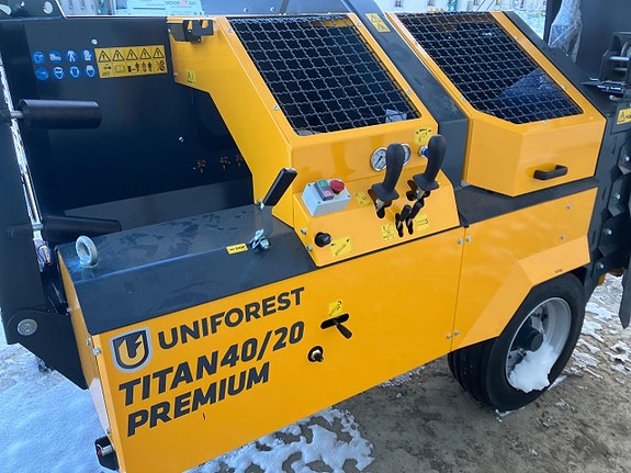 Marknadens vassaste vedprocessor Uniforest Titan 40/20 2 of 3