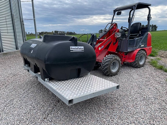 Älvestad-Tanken transporttank vatten 1200L inklusive ramverk 4 of 5