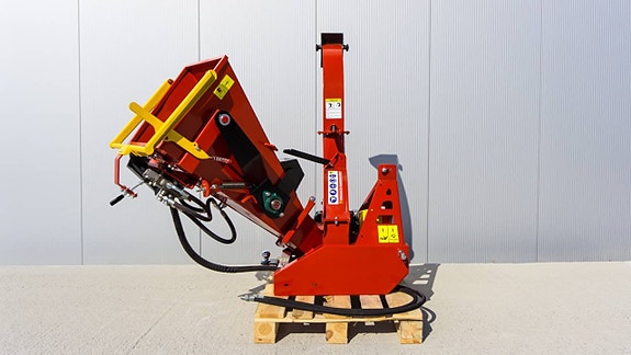 Flishugg med hydraulisk inmatning 5 of 6