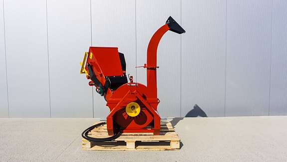 Flishugg med hydraulisk inmatning 6 of 6