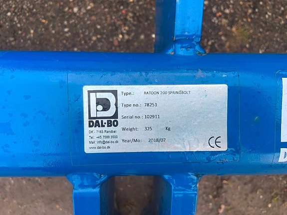 Dal-Bo Ratoon djupharv med packarvals 5 of 5
