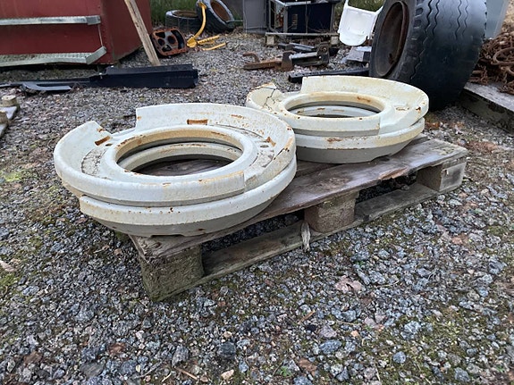 Hjulvikter 4st till Valmet och Valtra