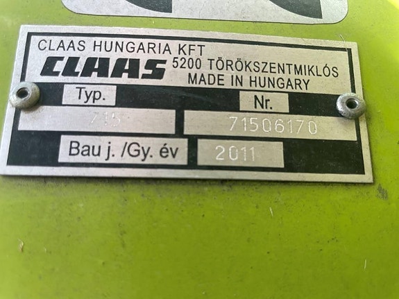 CLAAS 715 Skärbord / Header 6 of 6
