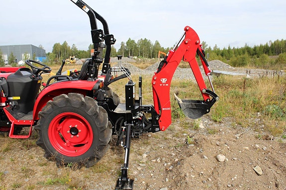 Grävaggregat BH 100  till Branson / TYM traktorer 00-serien